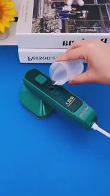 Mini Steamer & Iron: 2-in-1 Portable Travel Friendly